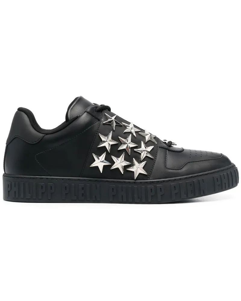 Philipp Plein Runner Sneakers - Schwarz Schwarz