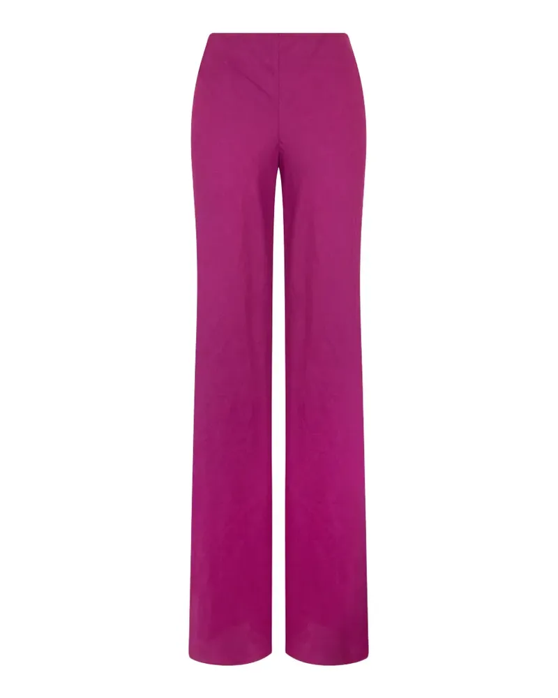 Alberta Ferretti Hose mit weitem Bein - Rosa Rosa