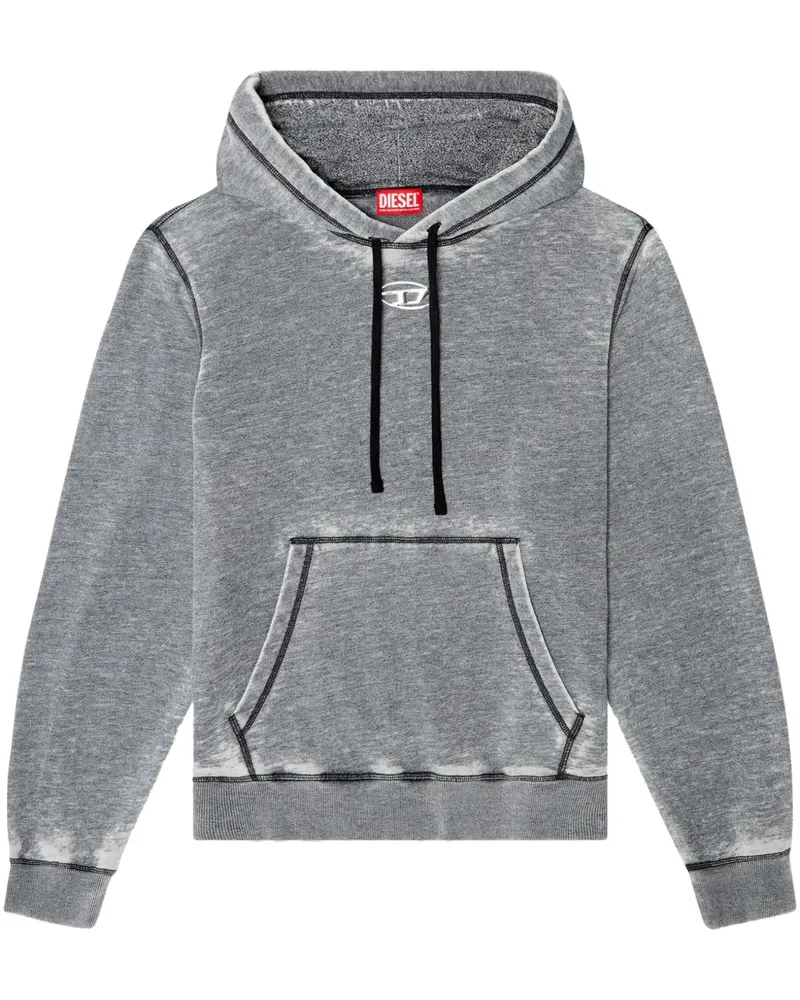 Diesel S-Ginn Hoodie - Grau Grau
