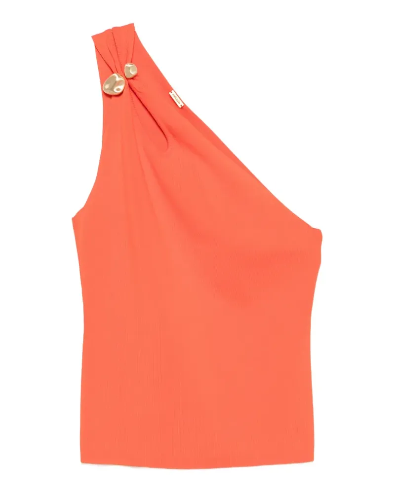 Cult Gaia Anouk one-shoulder top - Orange Orange