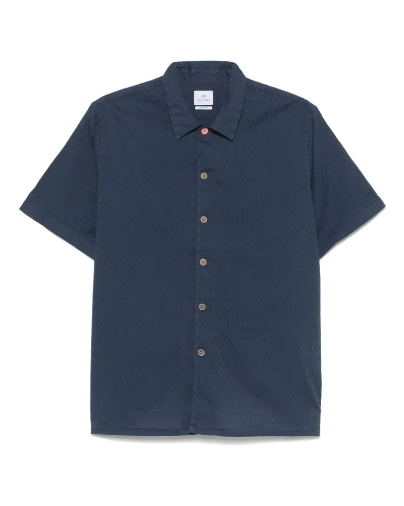 Paul Smith Texturiertes Hemd - Blau Blau