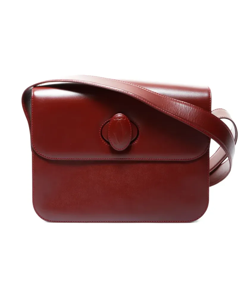 Cartier 1990-2000 Must Do leather crossbody bag - Rot Rot