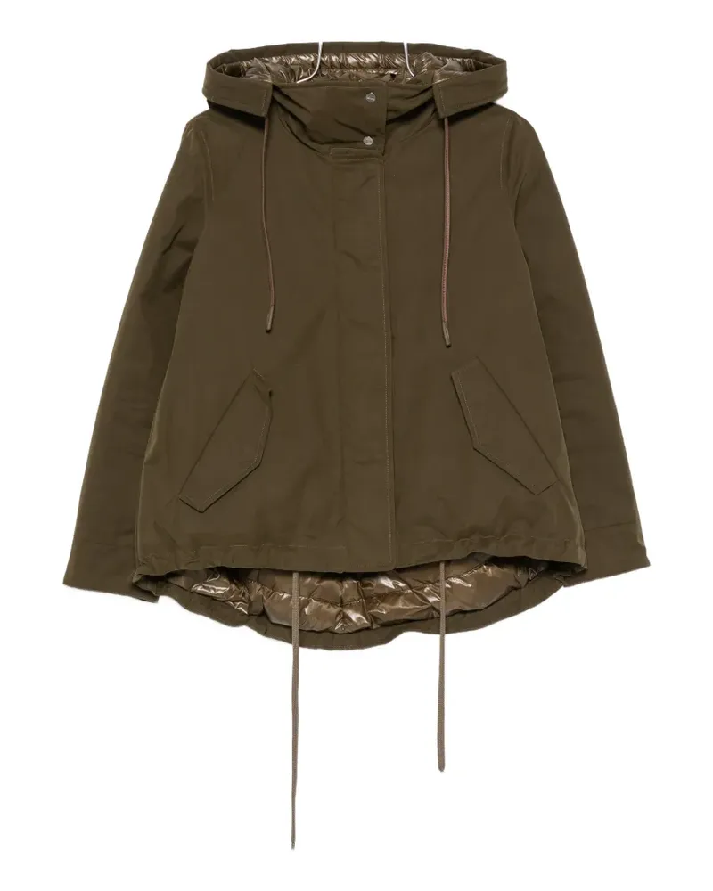 Herno drawstring hooded jacket - Grün Grün