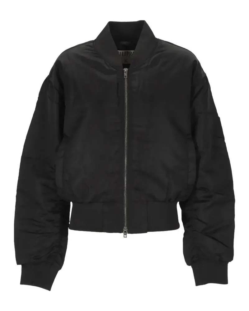 Filippa K Bomberjacke mit Reißverschluss - Schwarz Schwarz