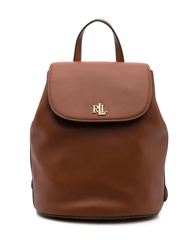Ralph Lauren Mittelgroßer Mary Rucksack - Braun Braun