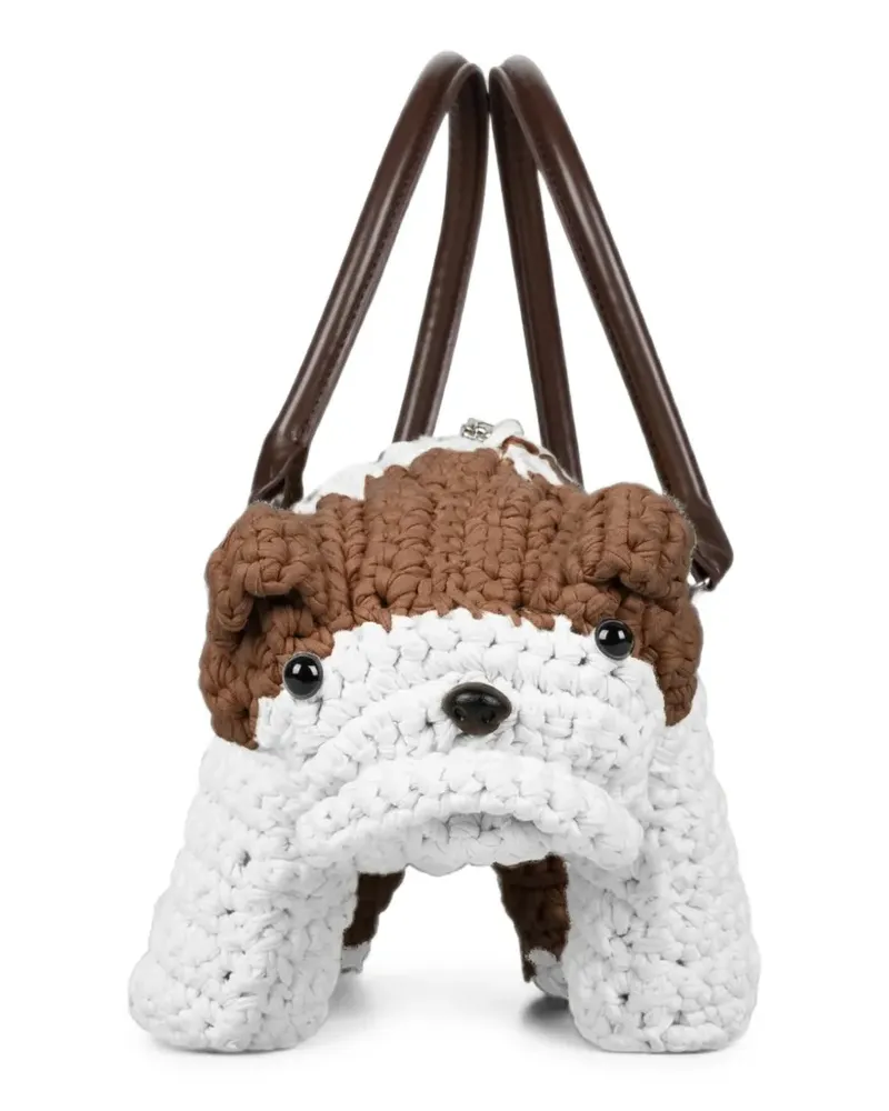 Charles Jeffrey Loverboy Tote Bag in Tierform - Braun Braun
