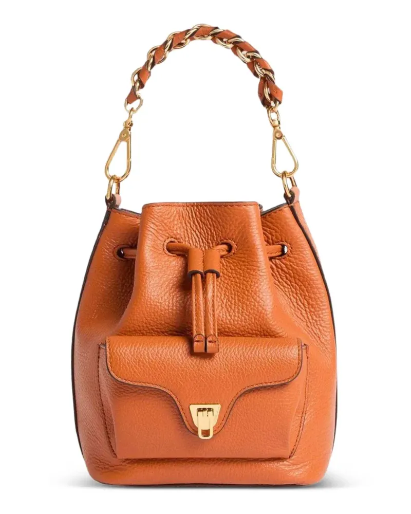 Coccinelle small Beat Generation bucket bag - Orange Orange