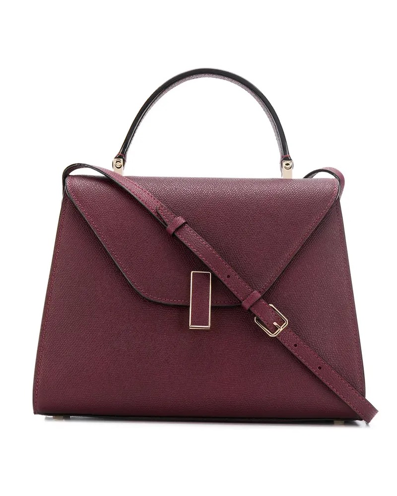 Valextra Mittelgroße 'Iside' Handtasche - Rot Rot