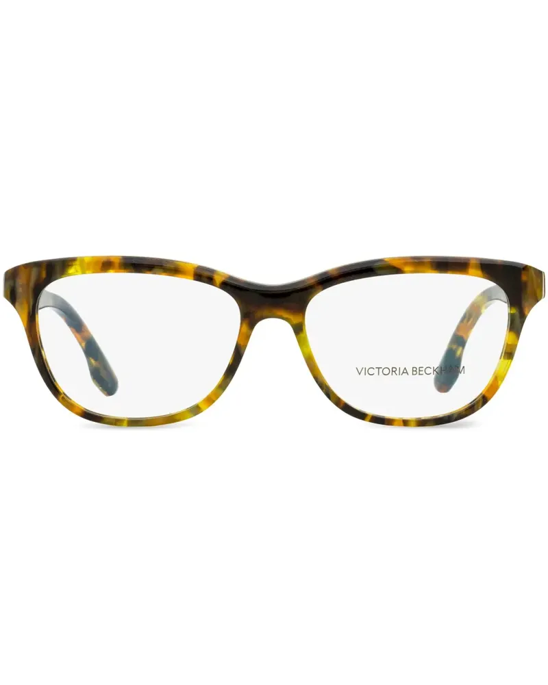 Victoria Beckham Brille mit eckigem Gestell - Braun Braun
