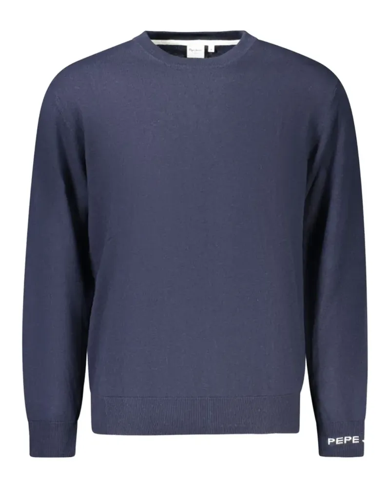 Pepe Jeans round-neck cotton jumper - Blau Blau