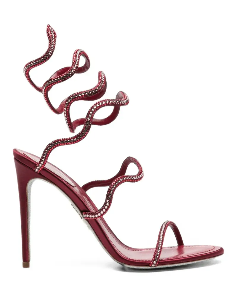 René Caovilla Onda Cleo Sandalen - Rot Rot
