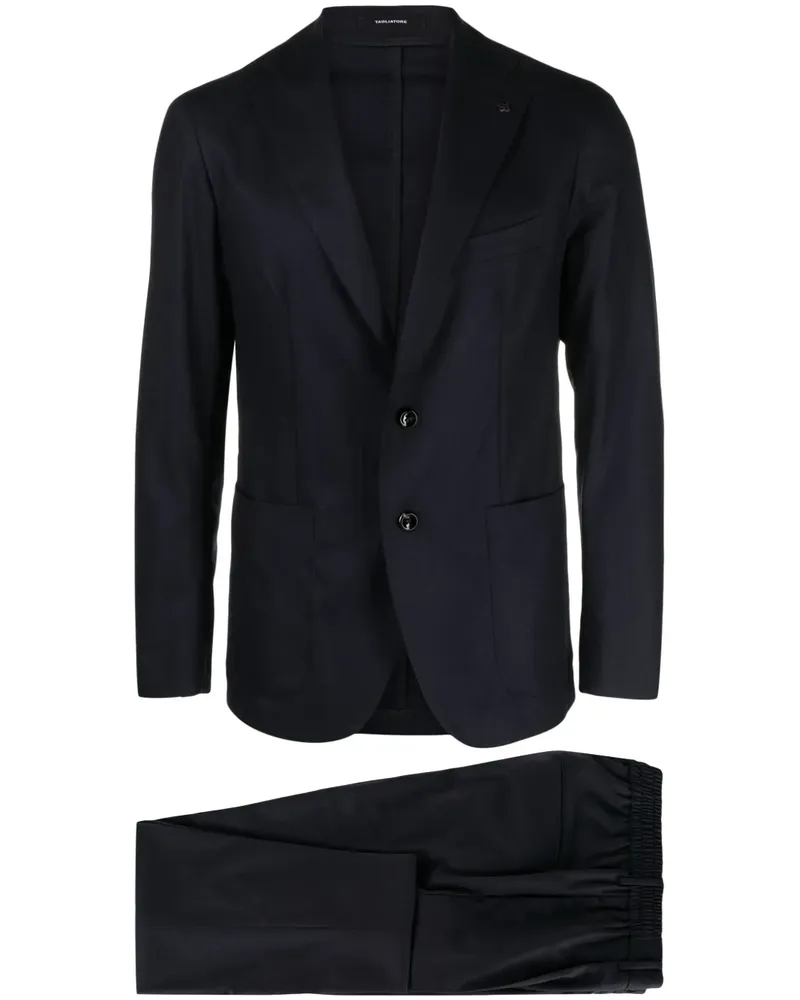 Tagliatore Einreihiger Anzug - Blau Blau