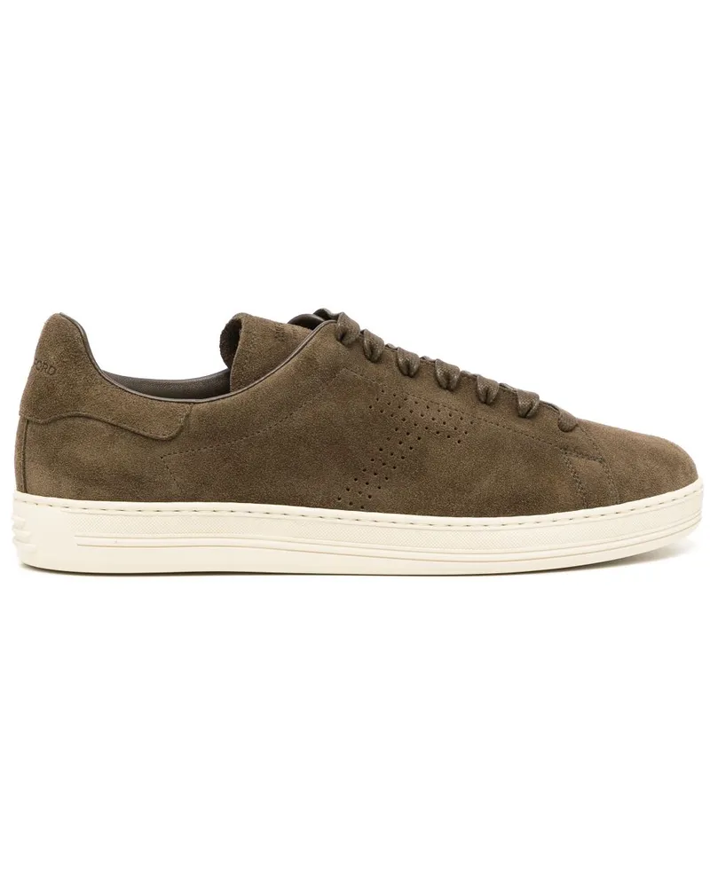 Tom Ford Sneakers aus Leder - Braun Braun