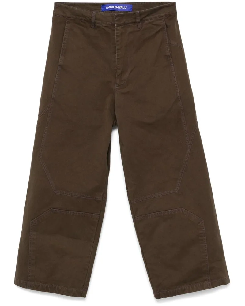 ACW* Format Hose mit weitem Bein - Braun Braun