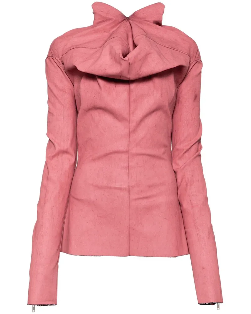 Rick Owens Winged Oberteil - Rosa Rosa