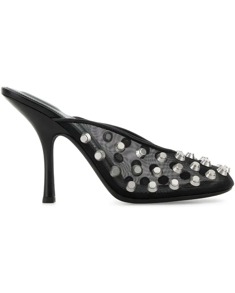 Alexander Wang Rhodes Mules 105mm - Schwarz Schwarz