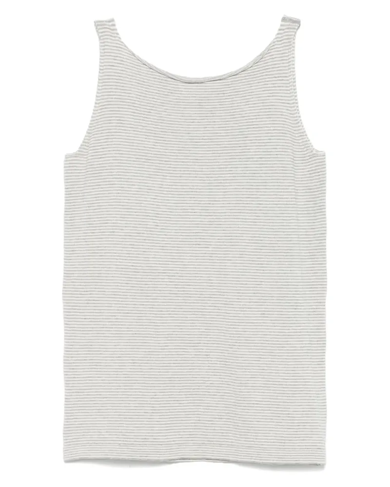 MA'RY'YA Klassisches Trägershirt - Grau Grau