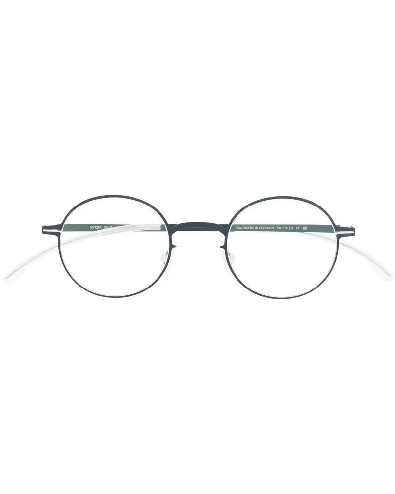 Mykita Runde Brille mit mattem Finish - Grau Grau