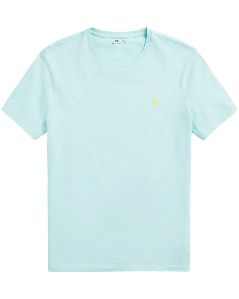 Ralph Lauren T-Shirt mit Polo Pony - Blau Blau