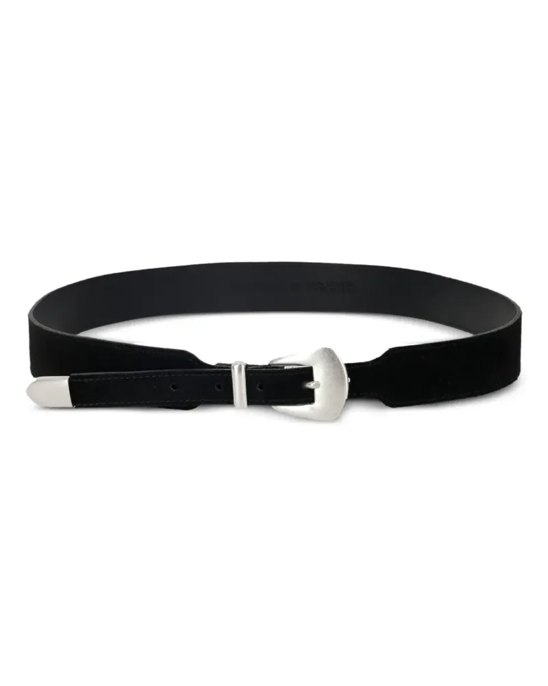 Fortela leather belt - Schwarz Schwarz