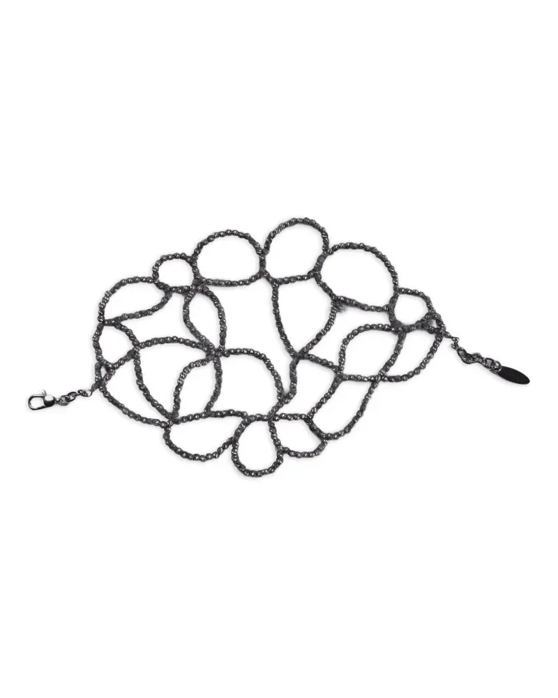 Brunello Cucinelli Ramage wrap bracelet - Schwarz Schwarz