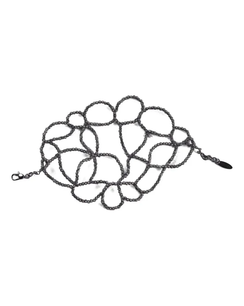 Brunello Cucinelli Ramage wrap bracelet - Schwarz Schwarz