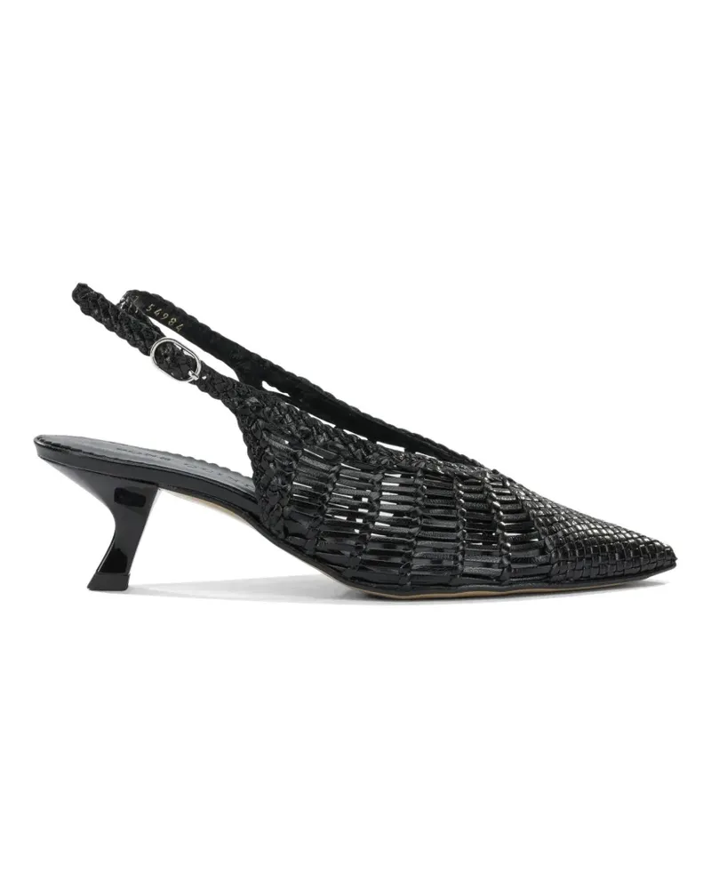 Toni Pons woven leather slingback pumps - Schwarz Schwarz
