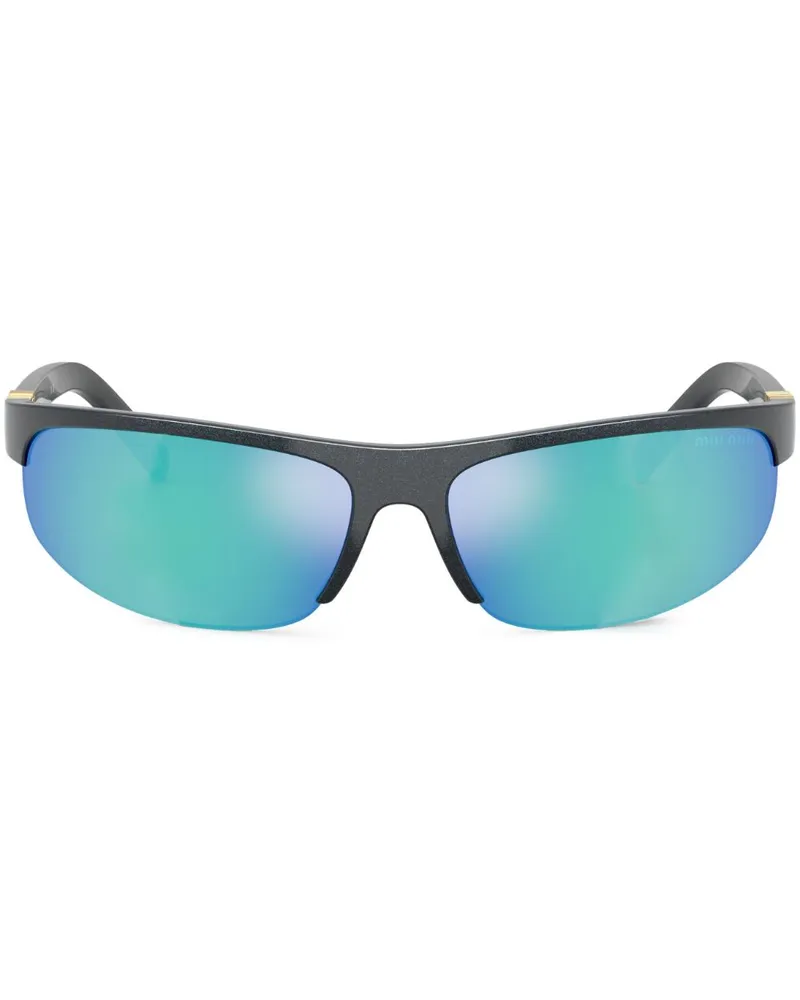 Miu Miu Getönte Pilotenbrille - Grau Grau