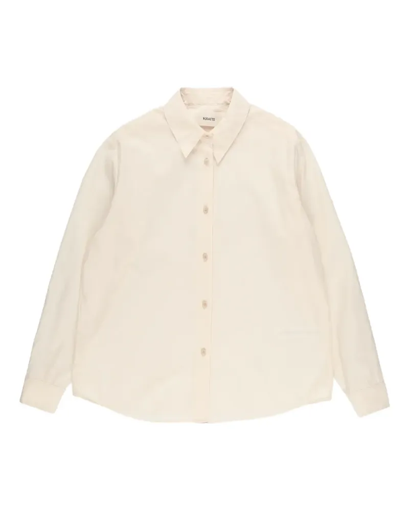 KHAITE Argo Button-down-Hemd - Nude Nude
