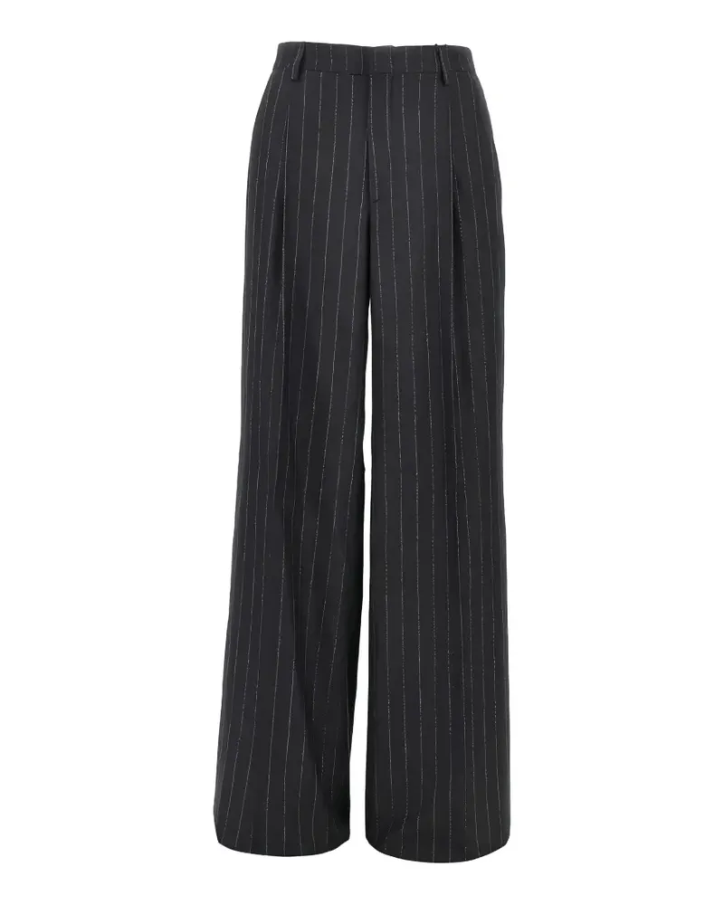 Tagliatore Bundfaltenhose mit Nadelstreifen - Grau Grau