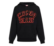 Hoodie mit Logo - Schwarz