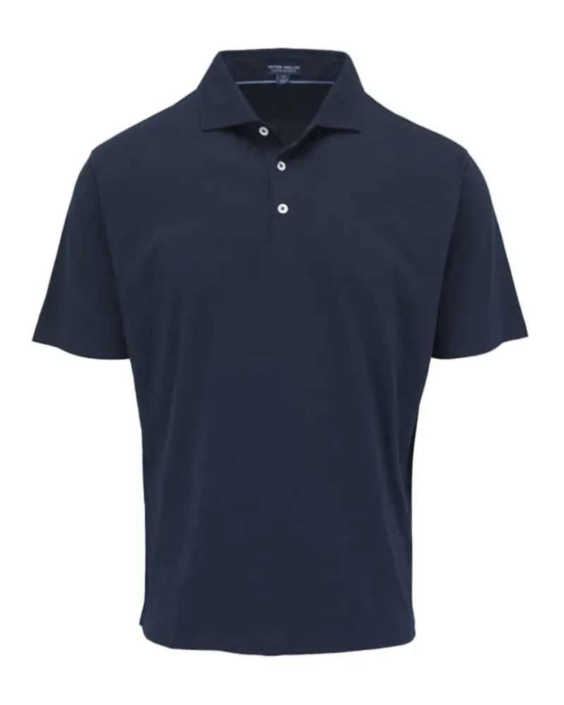Peter Millar Poloshirt mit Knopfleiste - Blau Blau