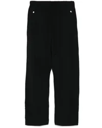 THOM KROM Klassische Cropped-Hose Schwarz