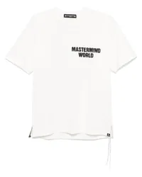 Mastermind World T-Shirt mit Logo-Print Weiß