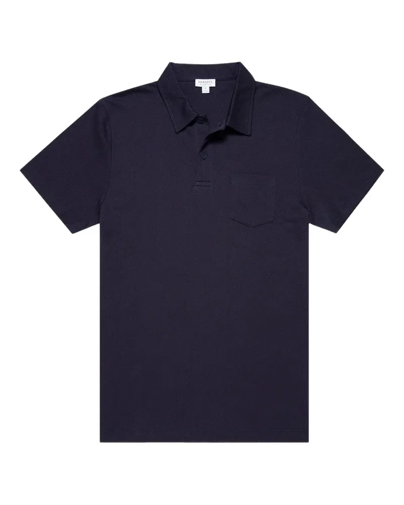 Sunspel Riviera' Poloshirt - Blau Blau