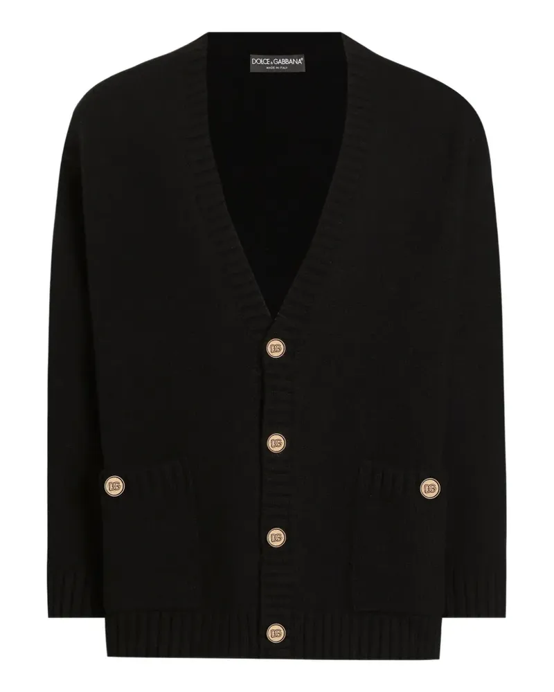 Dolce & Gabbana wool blend cardigan - Schwarz Schwarz