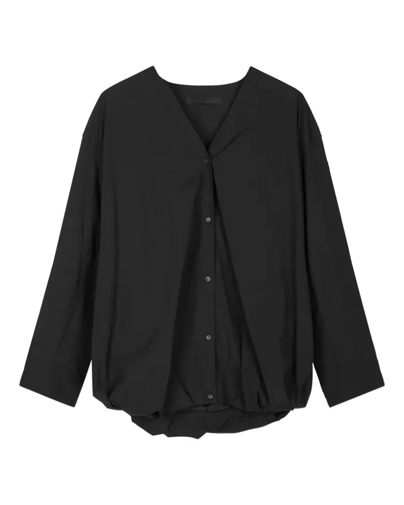 JNBY Bluse mit V-Ausschnitt - Schwarz Schwarz