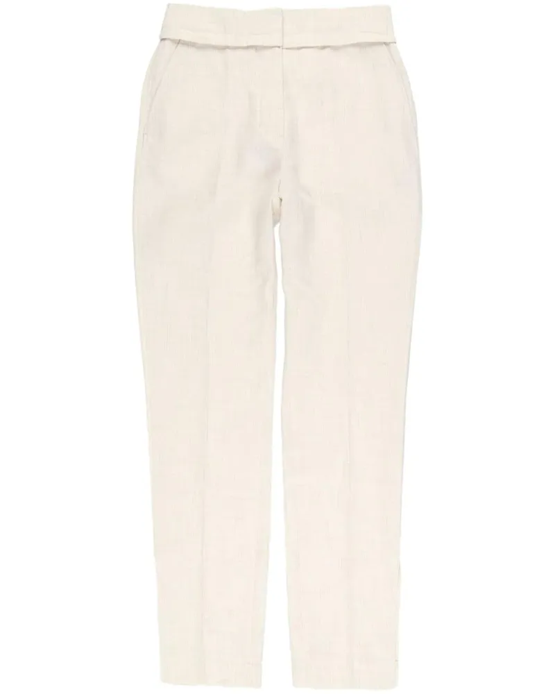 Jacquemus Le Pantalon Tibau Hose - Weiß Weiß