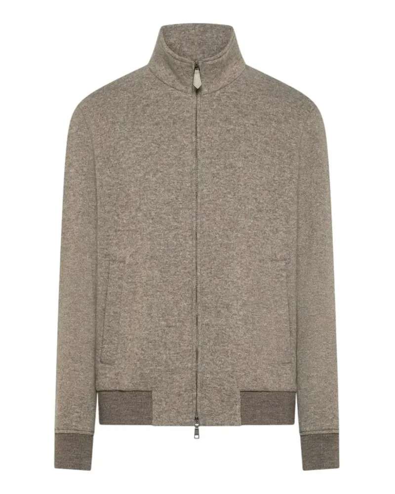 Seventy Bomberjacke mit Reißverschluss - Braun Braun