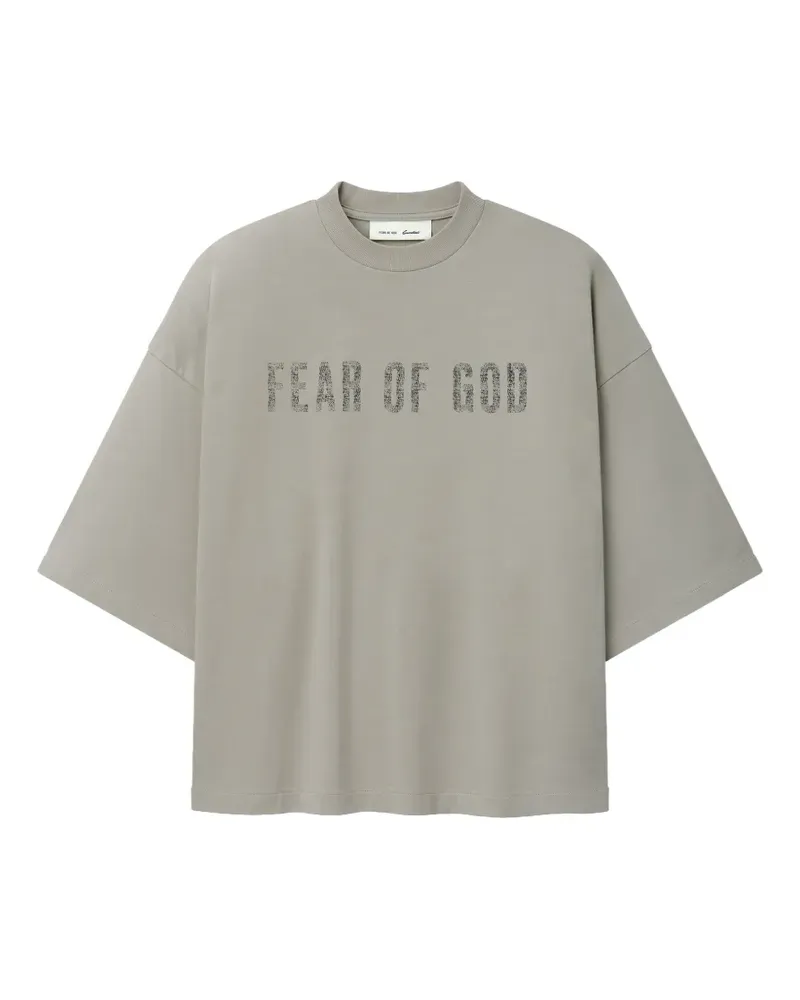 Fear of God merch T-shirt boxy fit - Grau Grau