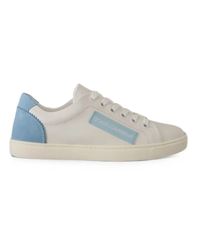 Dolce & Gabbana Sneakers mit Logo-Patch - Weiß Weiß