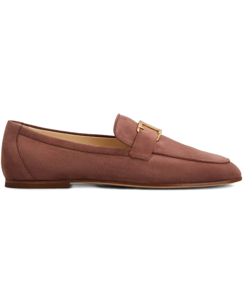 TOD'S T Timeless strap loafers - Braun Braun