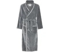 Bademantel mit Logo-Stickerei - Grau