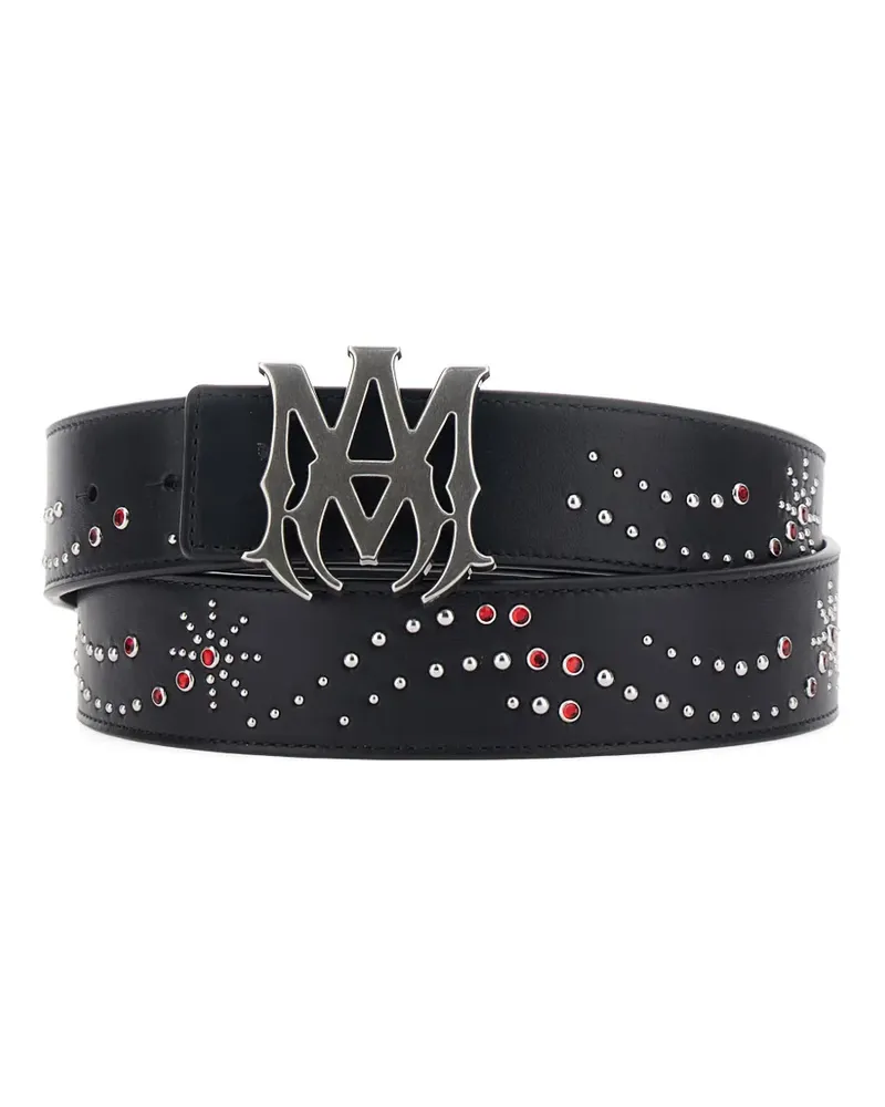 Amiri Ma Stud Gürtel mit Nieten - Schwarz Schwarz