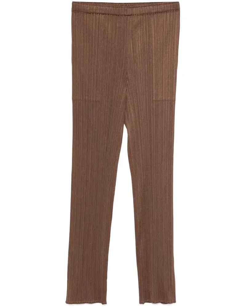 Issey Miyake New Colorful Basics Hose - Braun Braun