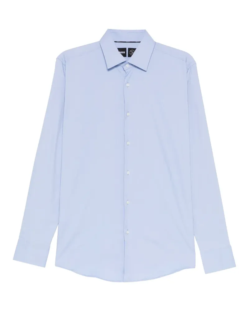 HUGO BOSS Langärmeliges Hemd - Blau Blau