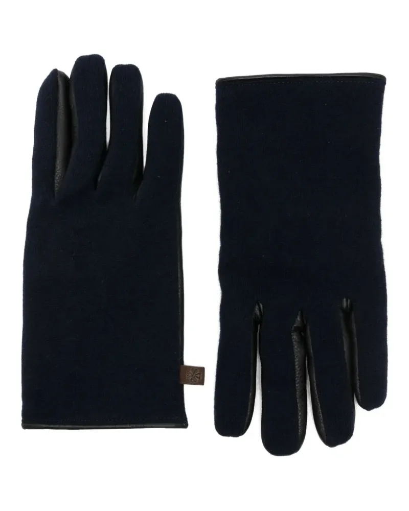 Jacob Cohën Handschuhe aus Leder - Schwarz Schwarz