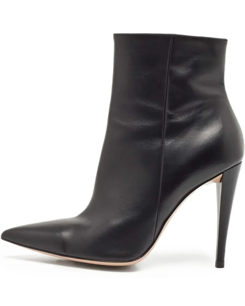 Gianvito Rossi Pre-owned Stiefel mit spitzer Kappe 110mm - Schwarz Schwarz