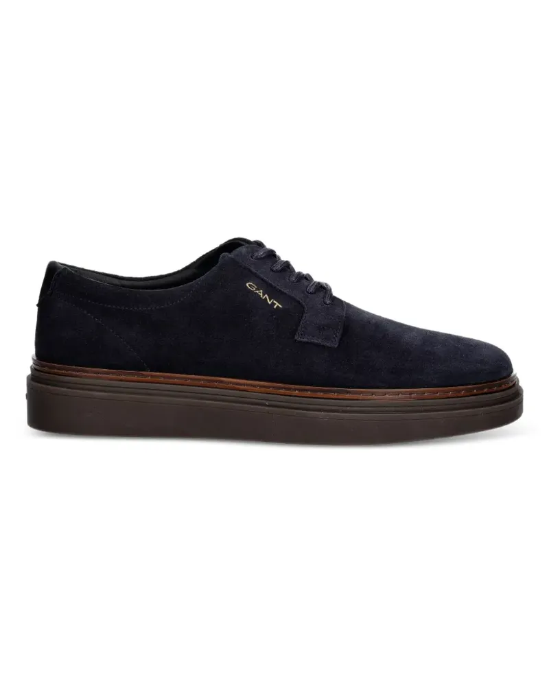 Gant Sneakers aus Wildleder mit Logo-Print - Blau Blau