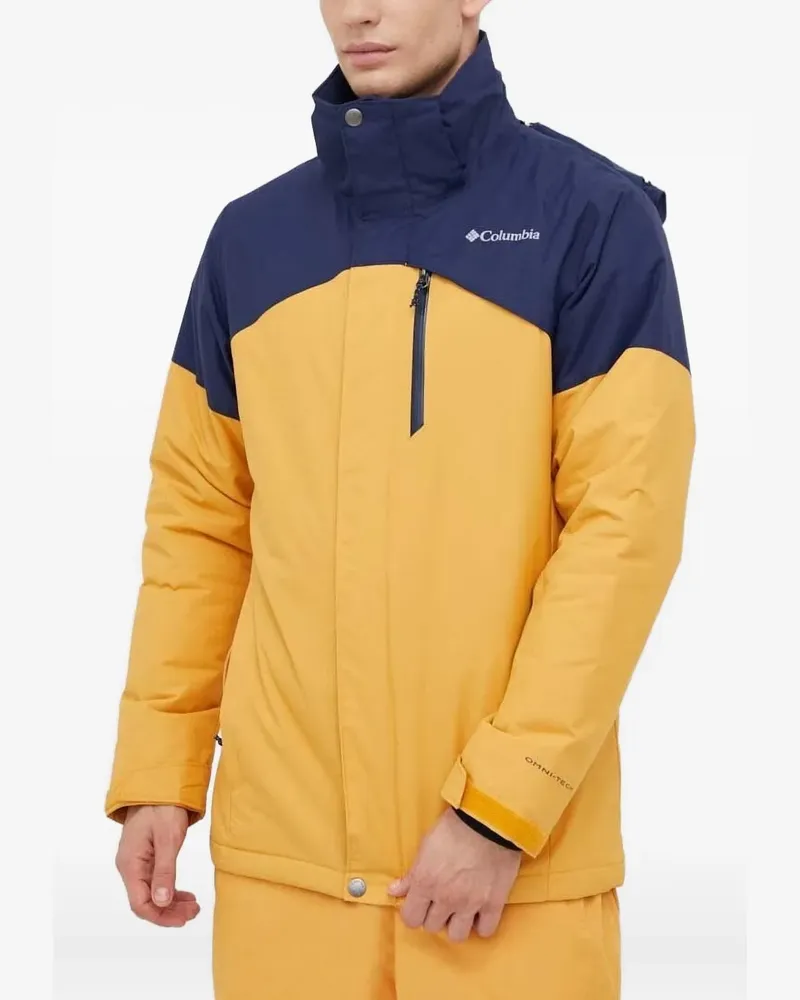 Columbia Sportswear Company Skijacke mit Logo-Print - Gelb Gelb